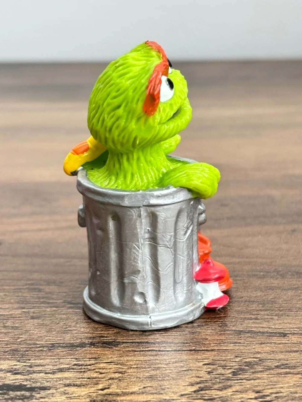 VINTAGE 1997 Sesame Street Oscar the Grouch Figure TYCO Preschool Toy Jim Henson